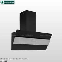 Máy hút mùi Malloca MC - 9003 (Áp tường - Kính vát)
