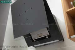 Máy hút mùi Malloca MC 60GT - B (Áp tường - Kính vát - Điều khiển bằng cử chỉ)