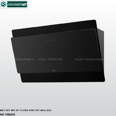 Máy hút mùi Malloca MC 7086HS (Áp tường - Kính vát)