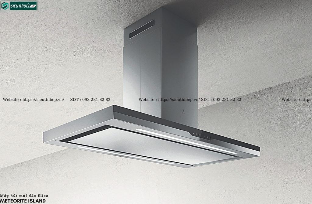 Máy hút mùi Elica METEORITE ISLAND (Đảo - Treo độc lập)