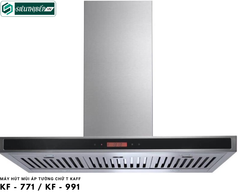 Máy hút mùi Kaff KF - 771 / KF - 991 (Áp tường - chữ T)