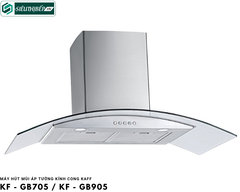 Máy hút mùi Kaff KF - GB705 / KF - GB905 (Áp tường kính cong)