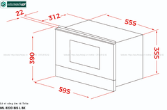 Lò vi sóng Teka ML 8220 BIS L SM / ML 8220 BIS L BK (22 Lít - Âm tủ)