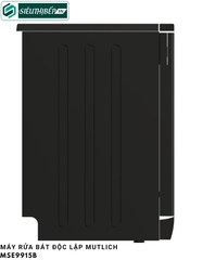 Máy rửa bát Mutlich MS E9915B (Độc lập - Made in Turkey)