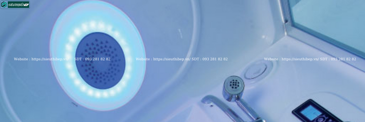 Phòng tắm xông hơi ướt Nofer NG - 2159 (Công nghệ Châu Âu)