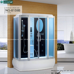 Phòng tắm xông hơi ướt Nofer NG - 8159B (Công nghệ Châu Âu)