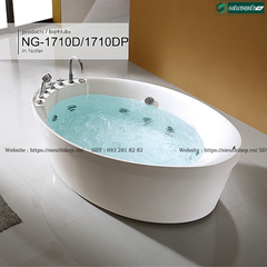 Bồn tắm massage Nofer NG - 1710D / NG - 1710DP (Công nghệ Châu Âu)