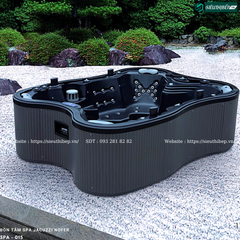 Bồn tắm Spa Jacuzzi Nofer SPA - 015 (Công nghệ Châu Âu)