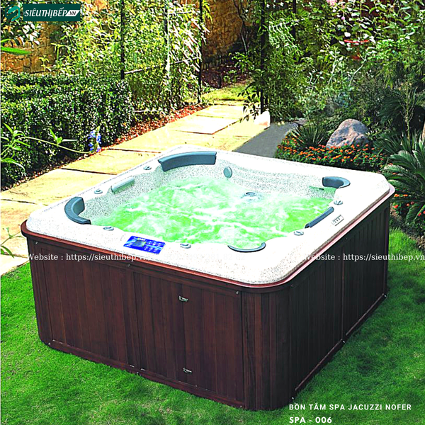 Bồn tắm Spa Jacuzzi Nofer SPA - 006 (Công nghệ Châu Âu)