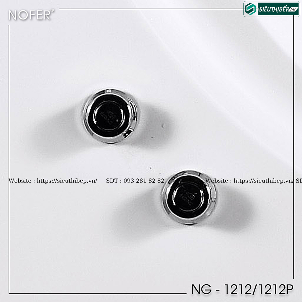 Bồn tắm massage Nofer NG - 1212 / NG - 1212P (Công nghệ Châu Âu)