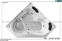 Bồn tắm massage Nofer NG - 1515D / NG - 1515DP (Công nghệ Châu Âu)