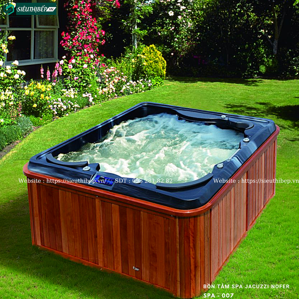 Bồn tắm Spa Jacuzzi Nofer SPA - 007 (Công nghệ Châu Âu)