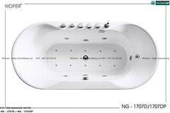 Bồn tắm massage Nofer NG - 1707D / NG - 1707DP (Công nghệ Châu Âu)