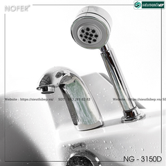 Bồn tắm massage Nofer NG - 3150D (Công nghệ Châu Âu)