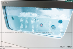 Bồn tắm massage Nofer NG - 1781D (Công nghệ Châu Âu)
