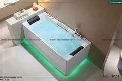 Bồn tắm massage Nofer NG - 1823 (Công nghệ Châu Âu)