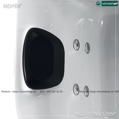 Bồn tắm massage Nofer NG - 1786 / NG - 1786P (Công nghệ Châu Âu)