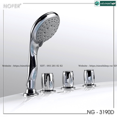Bồn tắm massage Nofer NG - 3190D (Công nghệ Châu Âu)