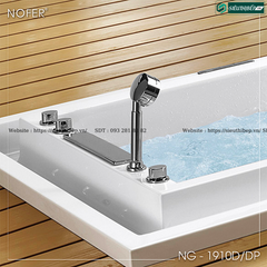 Bồn tắm massage Nofer NG - 1910D / NG - 1910DP (Công nghệ Châu Âu)