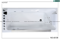 Bồn tắm massage Nofer NG - 65108AL / NG - 65108BL (Công nghệ Châu Âu)