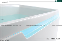 Bồn tắm massage Nofer NG - 1820P / NG - 1820 (Công nghệ Châu Âu)