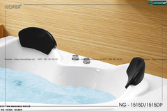 Bồn tắm massage Nofer NG - 1515D / NG - 1515DP (Công nghệ Châu Âu)