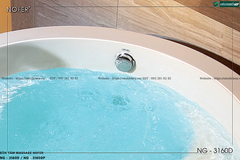 Bồn tắm massage Nofer NG - 3160D / NG - 3160DP (Công nghệ Châu Âu)