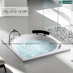 Bồn tắm massage Nofer NG - 1212 / NG - 1212P (Công nghệ Châu Âu)