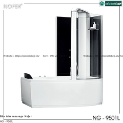 Bồn tắm massage Nofer NG - 9501L (Công nghệ Châu Âu)