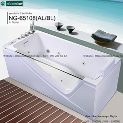 Bồn tắm massage Nofer NG - 65108AL / NG - 65108BL (Công nghệ Châu Âu)