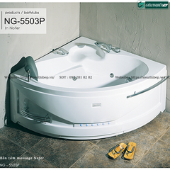 Bồn tắm massage Nofer NG - 5503P (Công nghệ Châu Âu)