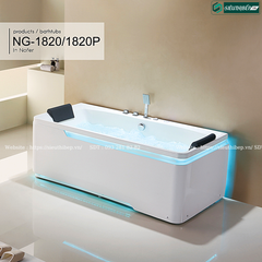 Bồn tắm massage Nofer NG - 1820P / NG - 1820 (Công nghệ Châu Âu)