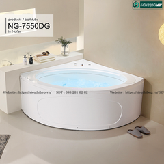 Bồn tắm massage Nofer NG - 7550DG (Công nghệ Châu Âu)