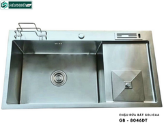 Chậu rửa bát Golicaa GB - 8046DT (Inox 304 - 1 Hộc 1 Bàn Chờ)