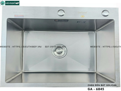 Chậu rửa bát Golicaa GA - 6845 (Inox 304 - 1 Hộc)