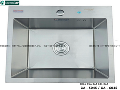 Chậu rửa bát Golicaa GA - 5045 / GA - 6045 / GA - 6045ND (Inox 304 - 1 hộc)