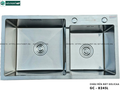 Chậu rửa bát Golicaa GC - 8245L / GC - 8245LND (Inox 304 - 2 Hộc Lệch)