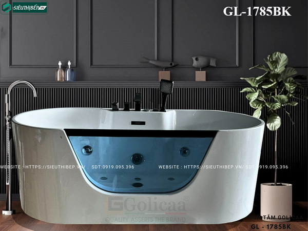 Bồn tắm massage Golicaa GL - 1785BK
