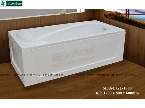 Bồn tắm Golicaa GL - 1780
