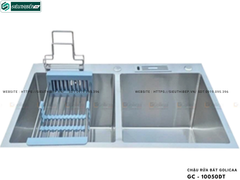 Chậu rửa bát Golicaa GC - 10050DT (Inox 304 - 2 Hộc Đều)