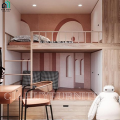 Thiết kế nội thất chung cư SAIGON SOUTH RESIDENCES - Phong cách Color Block