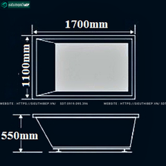 Bồn tắm massage Golicaa GL - 1711DK