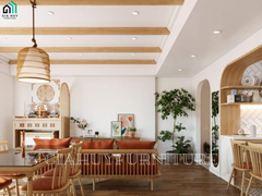 Thiết kế nội thất chung cư PREMIER BERRIVER - Phong cách Rustic