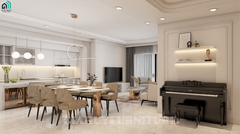 Thiết kế nội thất chung cư SUNRISE CITYVIEW - Quận 7