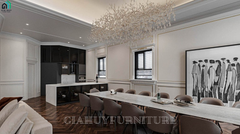 Thiết kế nội thất Penthouse D.’ LE ROI SOLEIL - Phong cách hiện đại, tân cổ điển