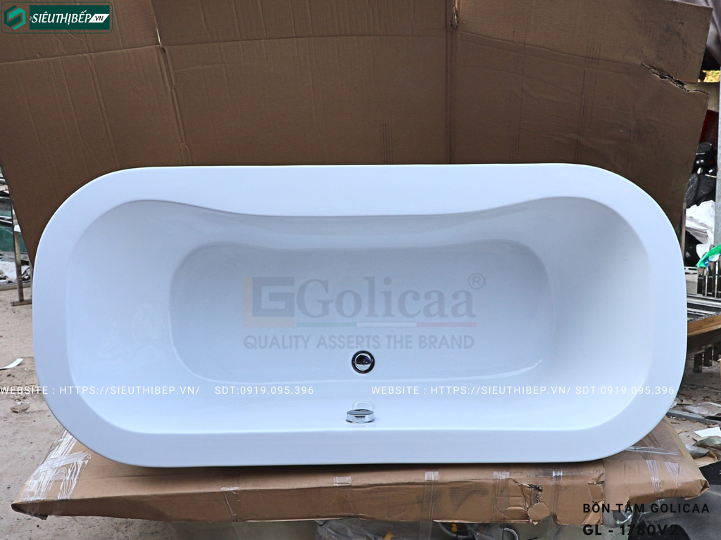 Bồn tắm Golicaa GL - 1780V2