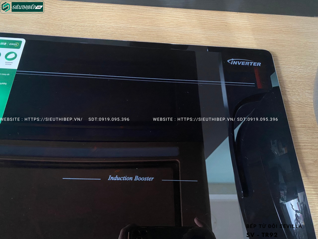 Bếp từ đôi Sevilla SV - TR92 Inverter tiết kiệm điện