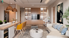 Thiết kế nội thất chung cư SAIGON ROYAL - Quận 4