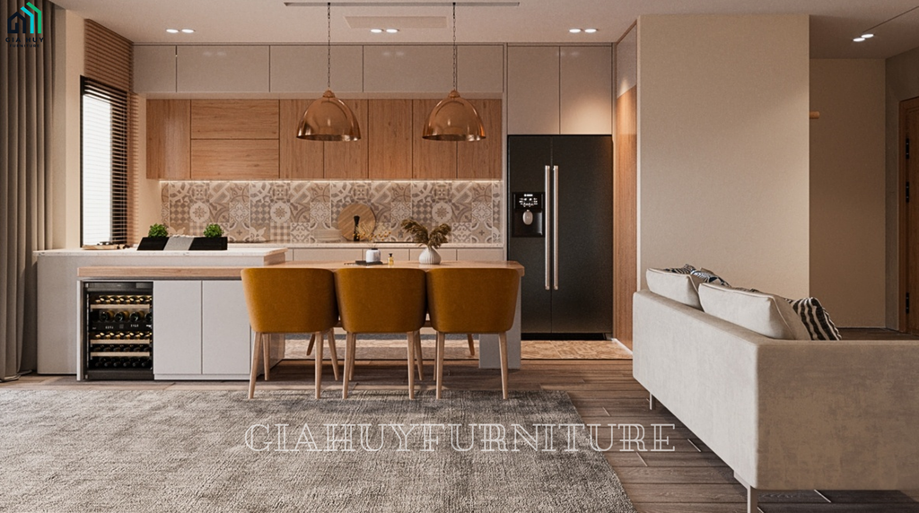 Thiết kế nội thất chung cư SAIGON ROYAL - Quận 4