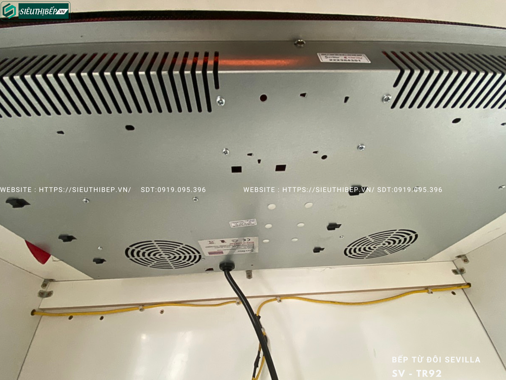 Bếp từ đôi Sevilla SV - TR92 Inverter tiết kiệm điện